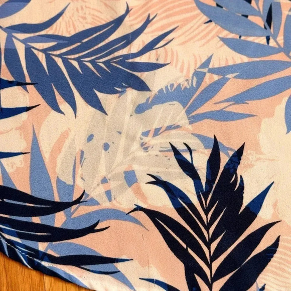 Slate & Willow Handkerchief Hem Sun Dress V-neck Straps Sleeveless Asymmetric S - Picture 14 of 14